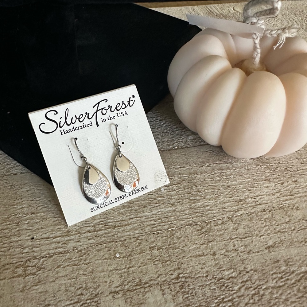 Silver Forest Elegant Silver Earrings